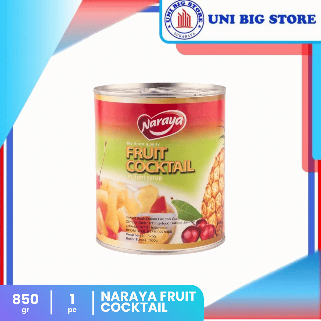 Naraya Fruit Cocktail 850 gr Koktail Buah Kaleng