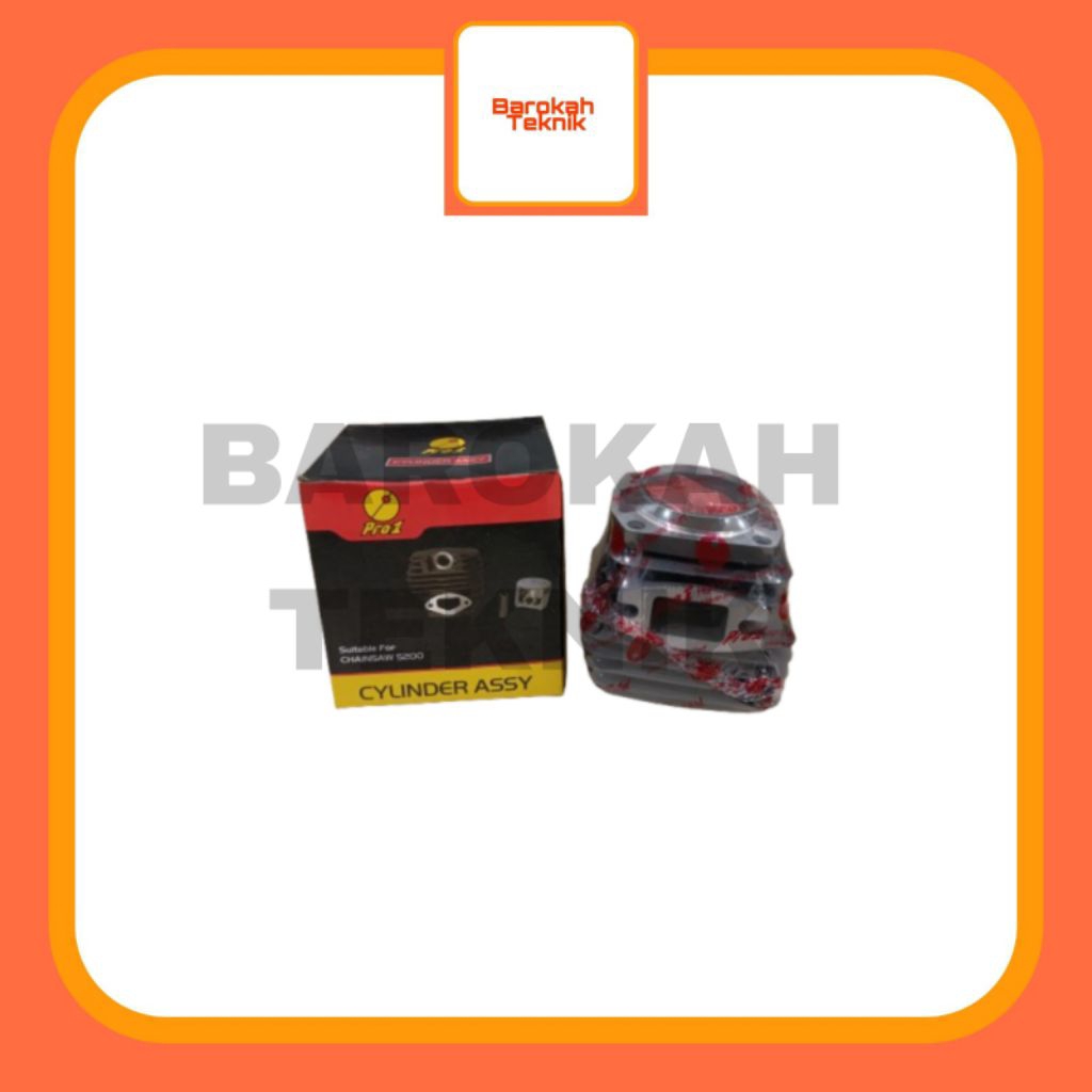 Cylinder Block Assy / Cylinder Block Chainsaw 5200 Pro 1