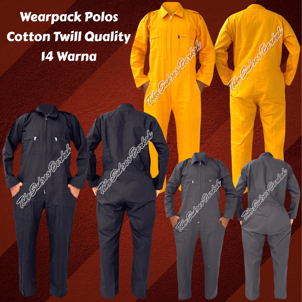 KATELPAK SERAGAM SAFETY (WERPAK) POLOS