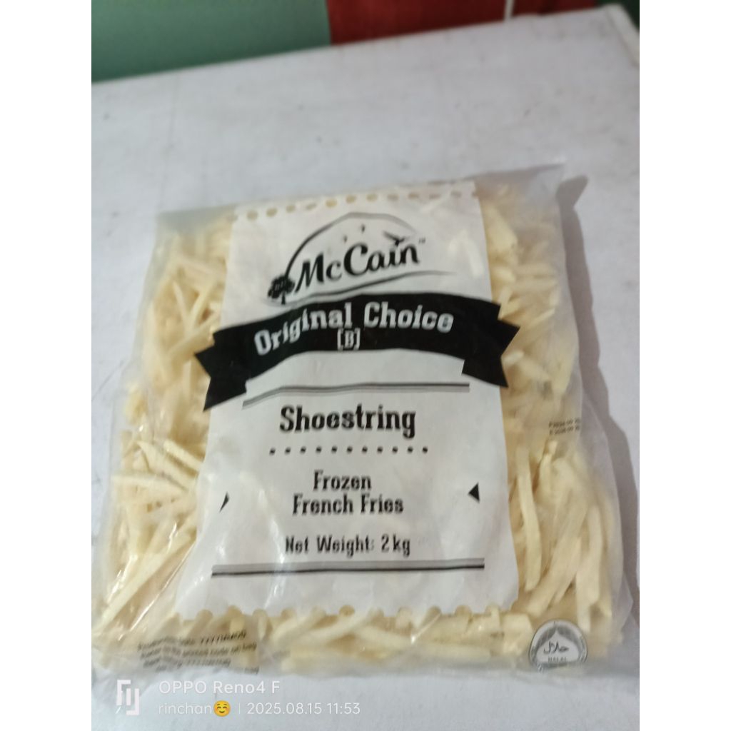 

Kentang MC Cain shoestring 2kg