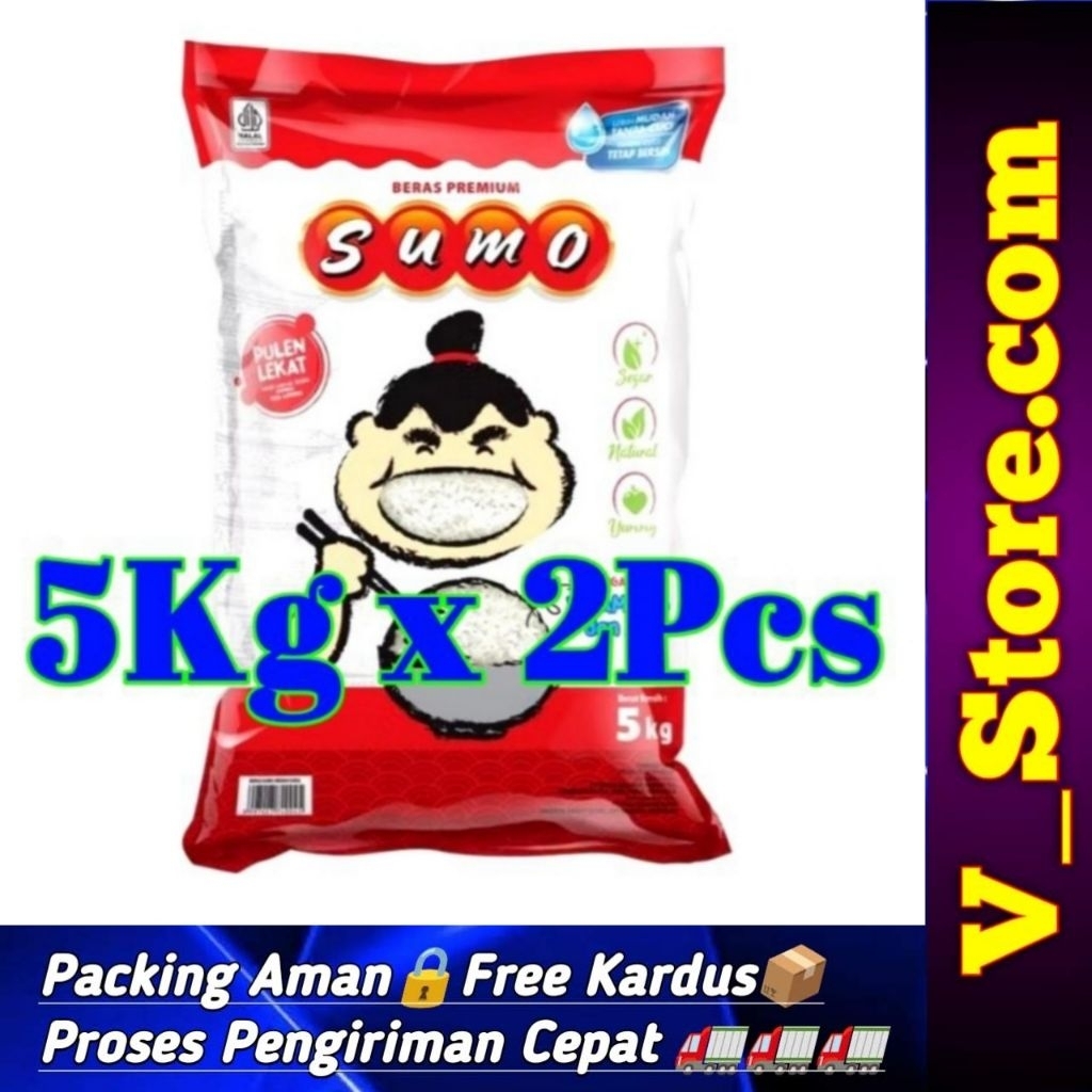 

Beras SUMO MERAH Dan KUNING 10Kg (5Kg x 2Pcs) Pengiriman Instant