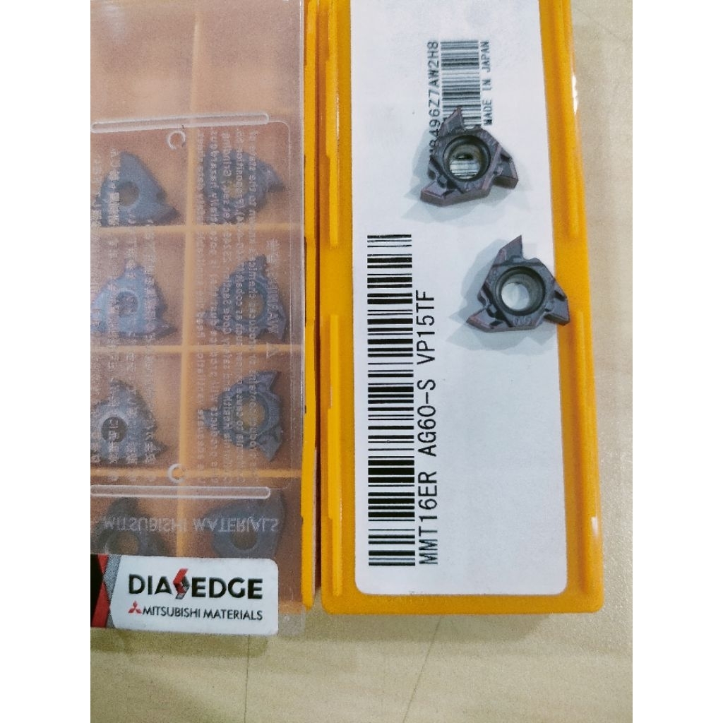 pahat drat/ insert bubut ulir er16 ag60