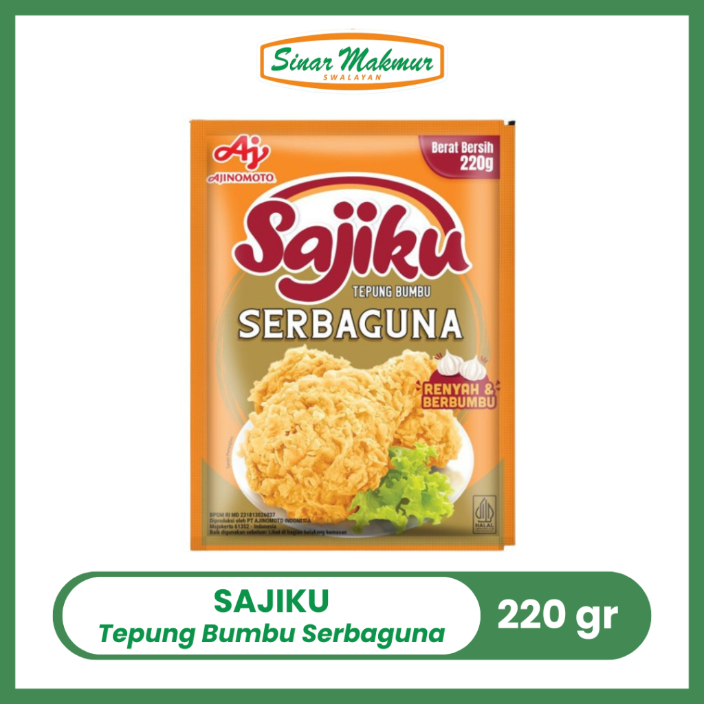 

SAJIKU Tepung Bumbu Serbaguna 220G