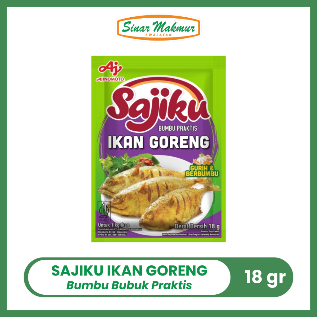 

Sajiku Bumbu Ikan Goreng 18gr