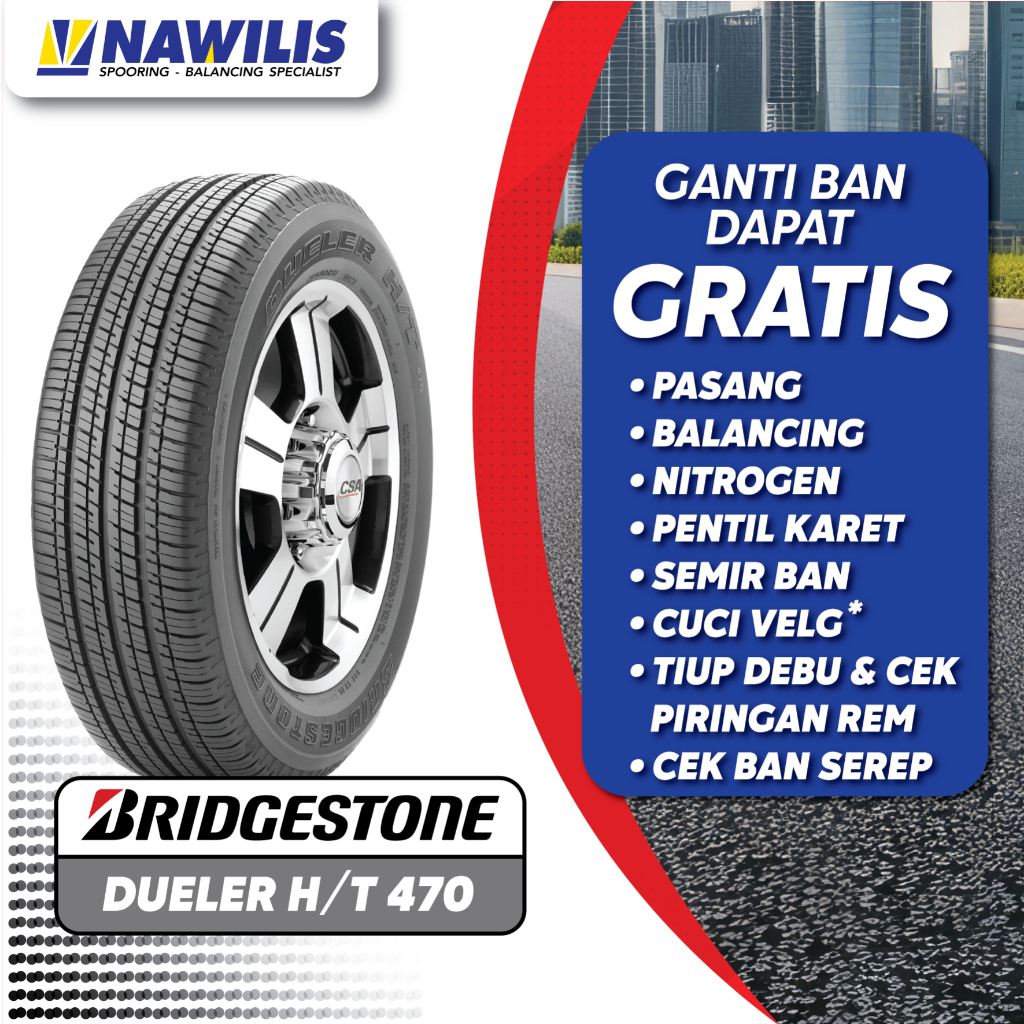 Ban Bridgestone 225/65 R17 Dueler HT 470