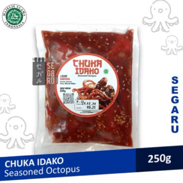 

Chuka Idako | Seasoned Baby Octopus | Gurita Kecil 250g