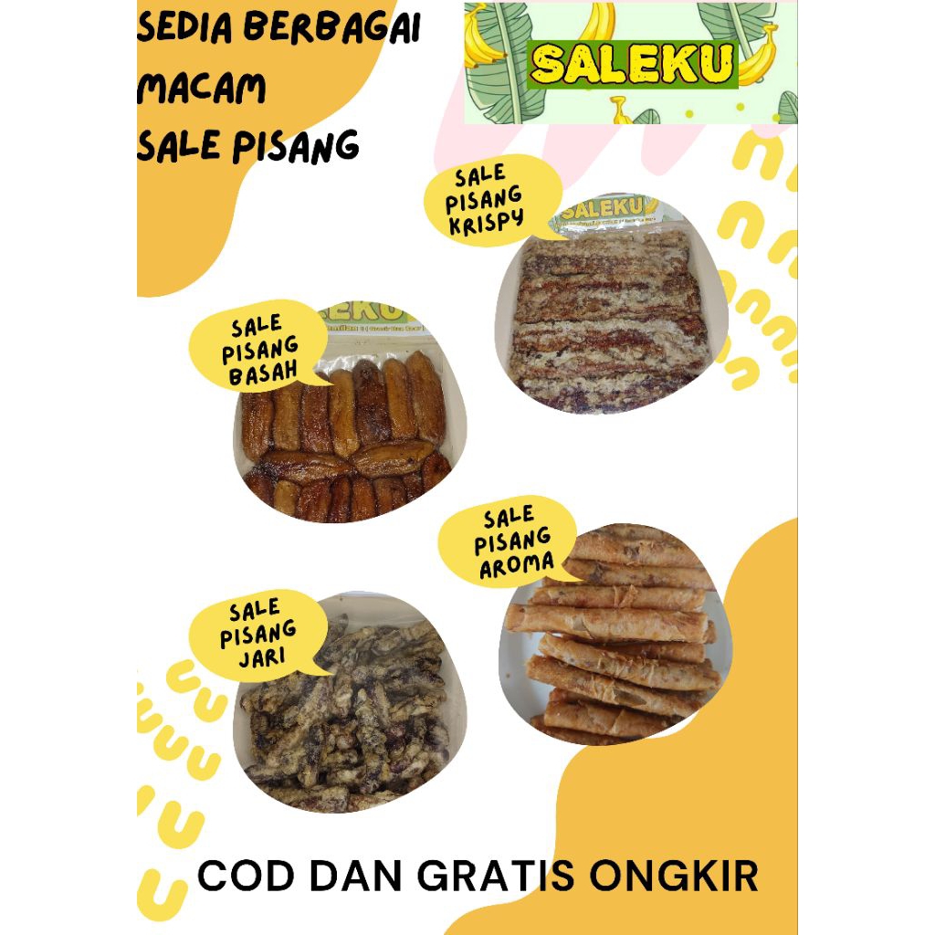 

SERBA 13 Sale pisang krispy Sale pisang jari Sale pisang basah Sale pisang aroma