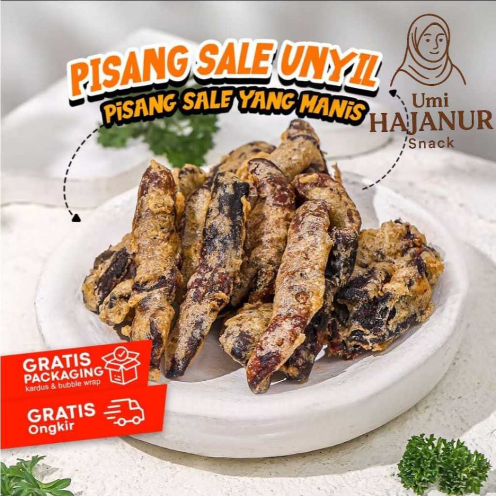 

Pisang Sale Unyil Snack - 1000gram / PISANG SALE MADU WELUT