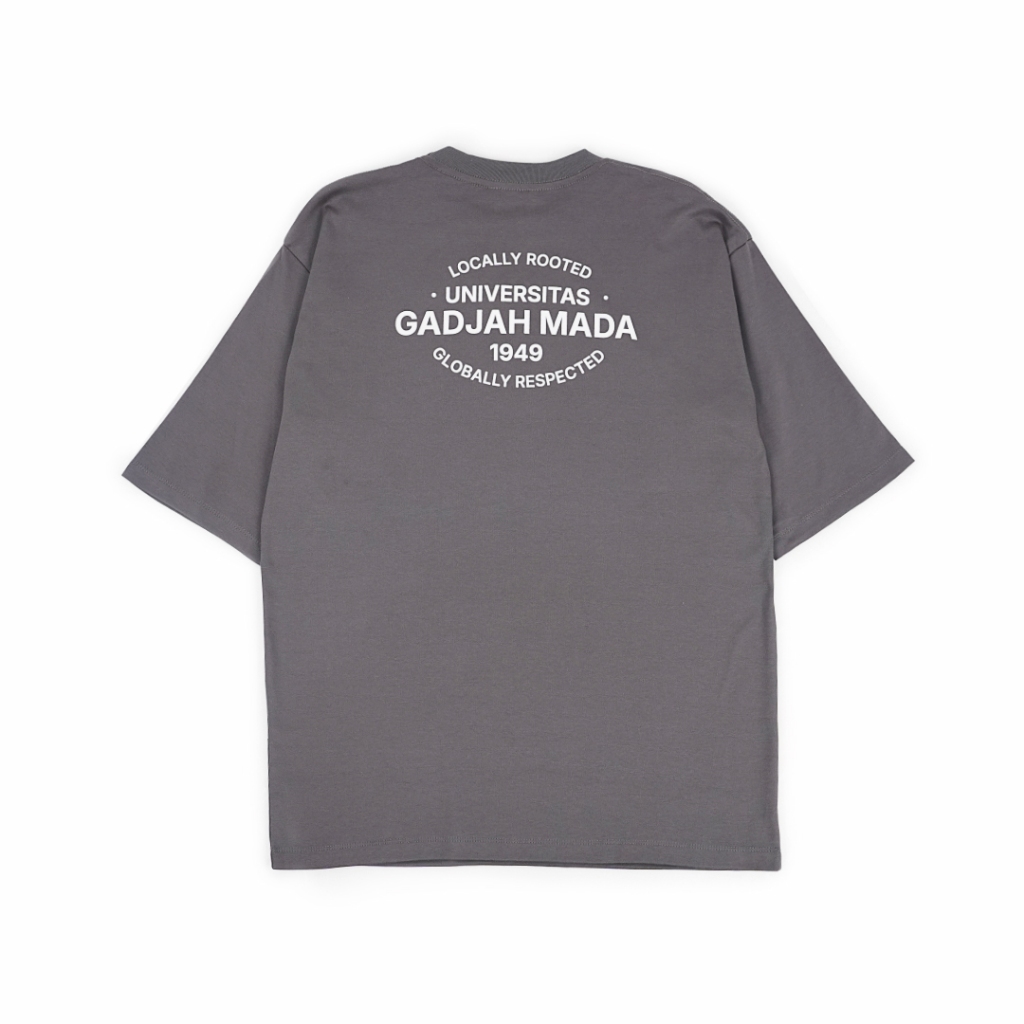 Merchandise UGM X Dagadu T-Shirt Oversized | Kaos Lengan Pendek Pria Wanita | Cotton Combed