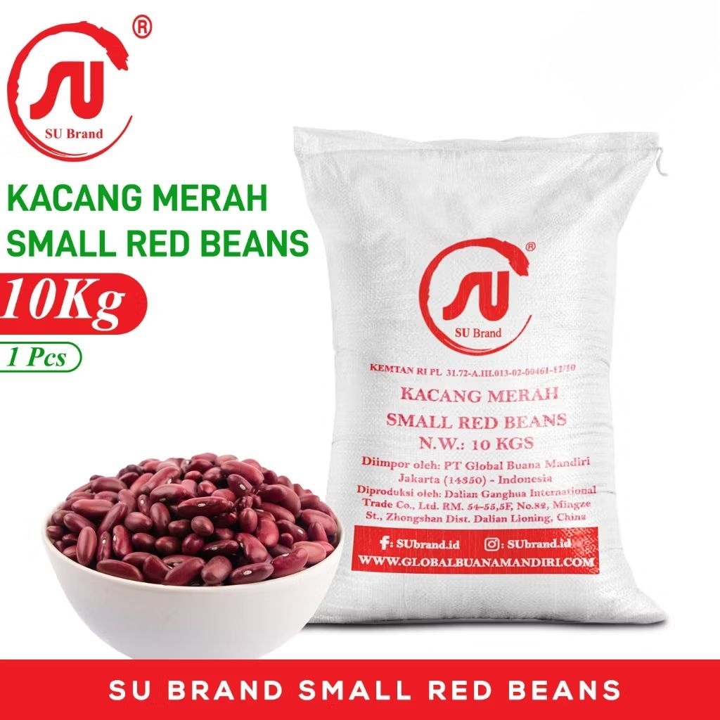 

Su Brand kacang azuki kacang merah china 10 kg