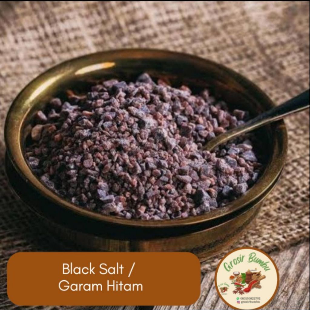 

black salt 1kg/garam hitam✅️