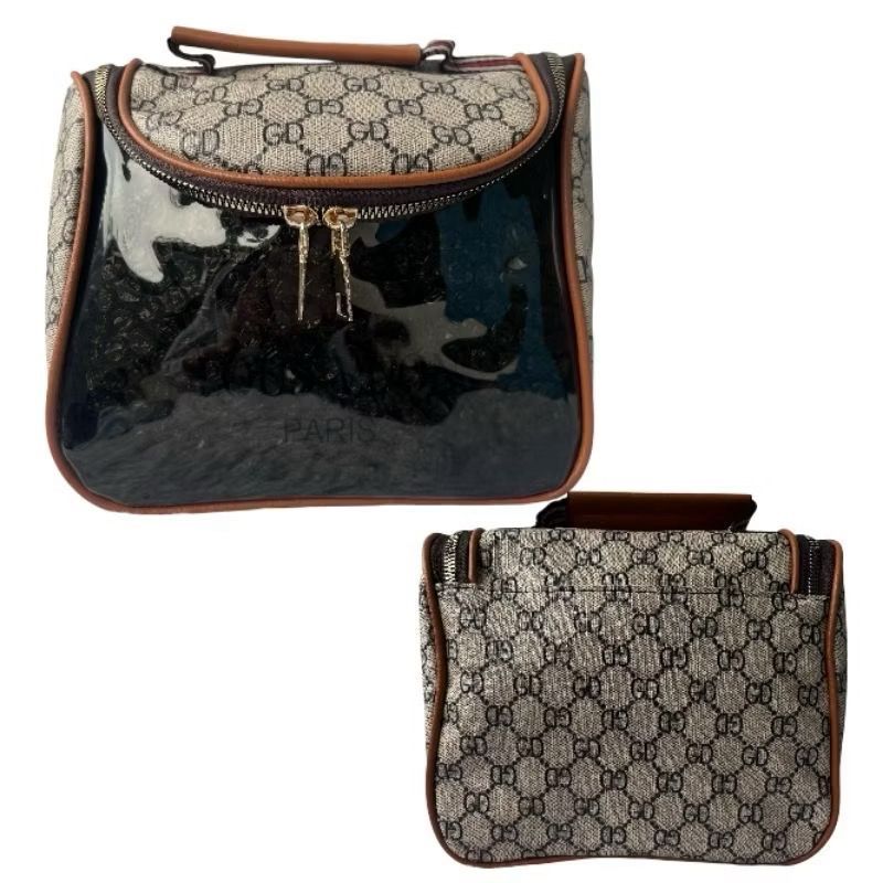 TAS - KOSMETIK BAHAN PLASTIK TEBAL IMPORT