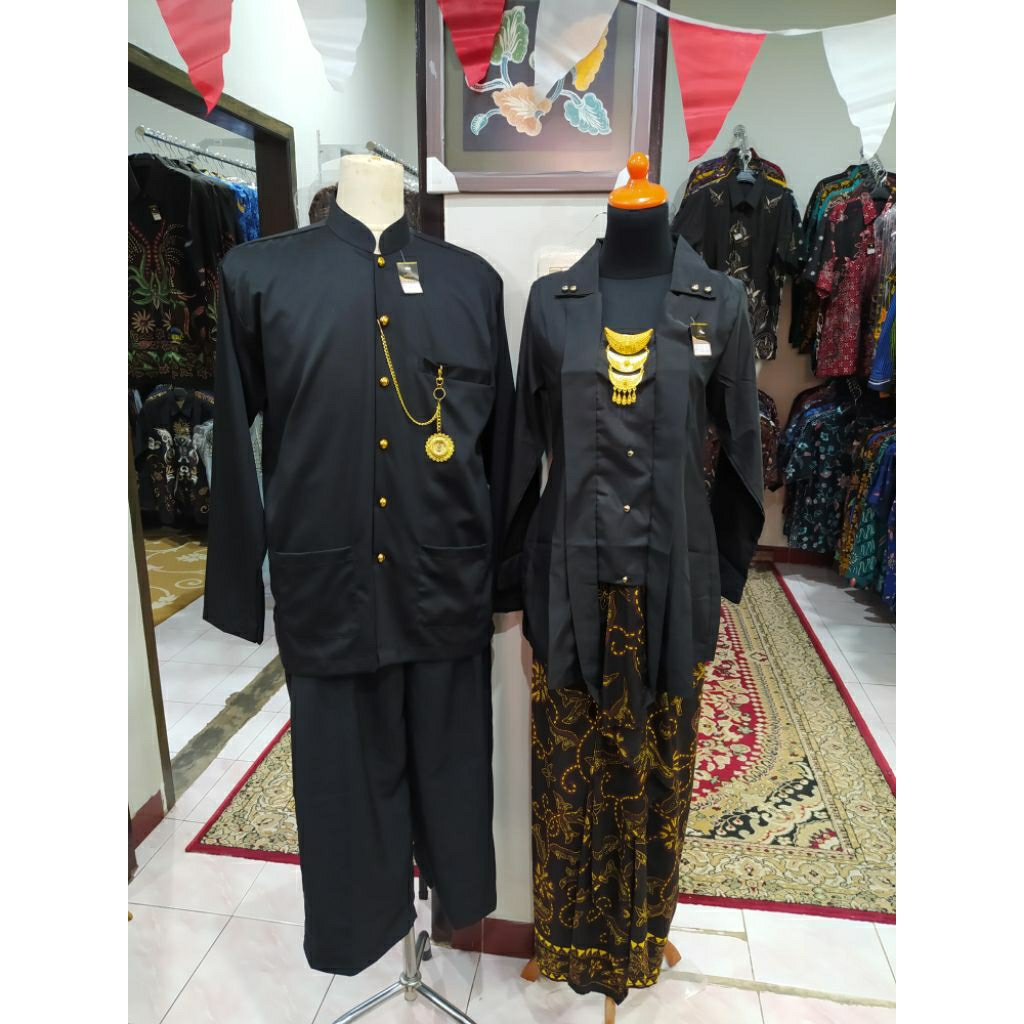 BAJU ADAT KHAS BANYUMASAN / BAJU PANGSI / BAJU ADAT BADUI / PAKAIAN ADAT NUSANTARA/ KEBAYA & BESKAP 