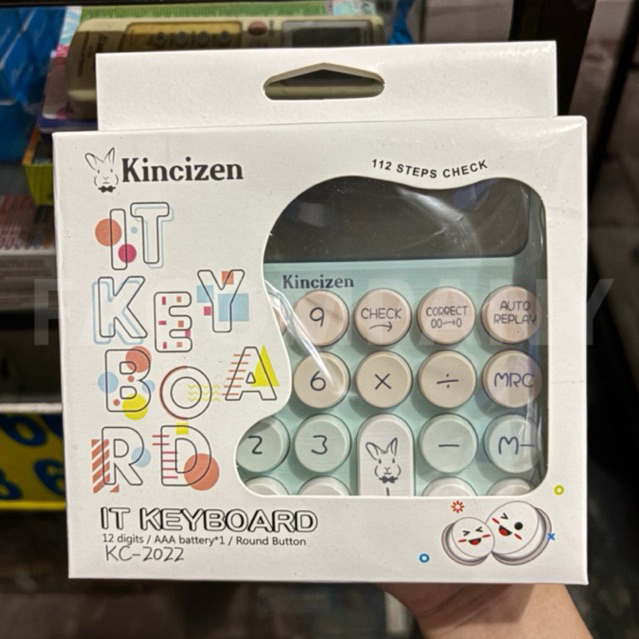 

TERMURAH‼️KALKULATOR STYLIST FANCY KINCIZEN KC-2022 / 12 DIGIT KALKULATOR FANCY WARNA STYLIST