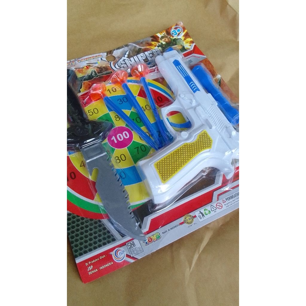 mainan sniper anak atau pistol mainan