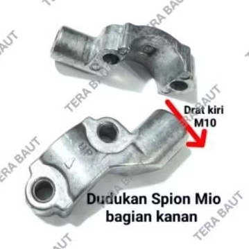 Dudukan spion Yamaha / Dudukan spion Mio bagian kanan drat dalam kiri