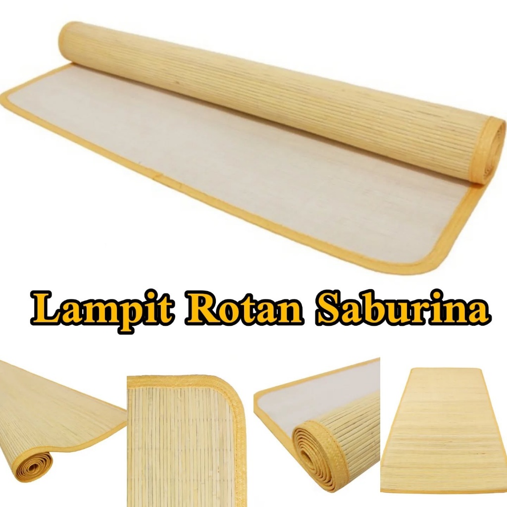 Lampit ROTAN Kalimantan Original / Tikar Saburina 140x200 177x200 200x250 261x261 & 261x400 cm
