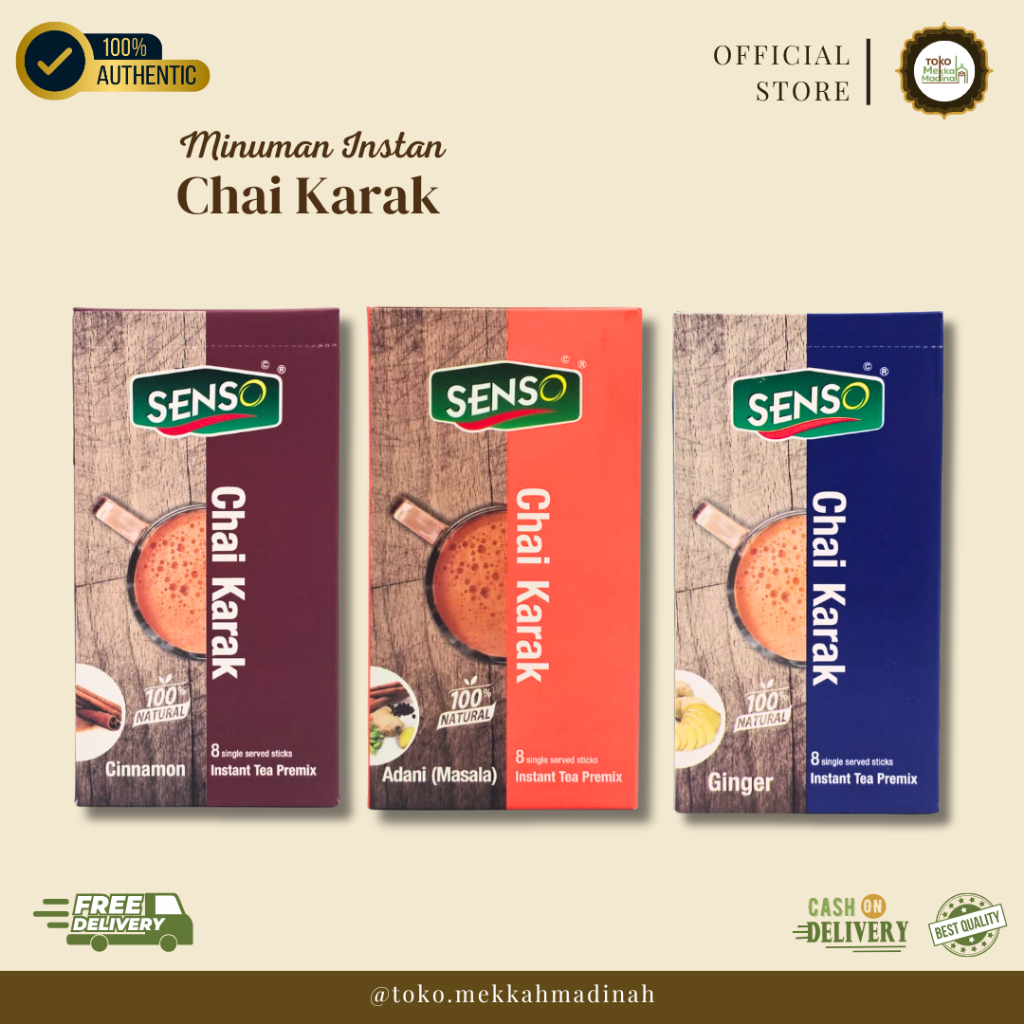

Chai Karak Senso Teh Susu Arab – Teh Susu Rempah Premium