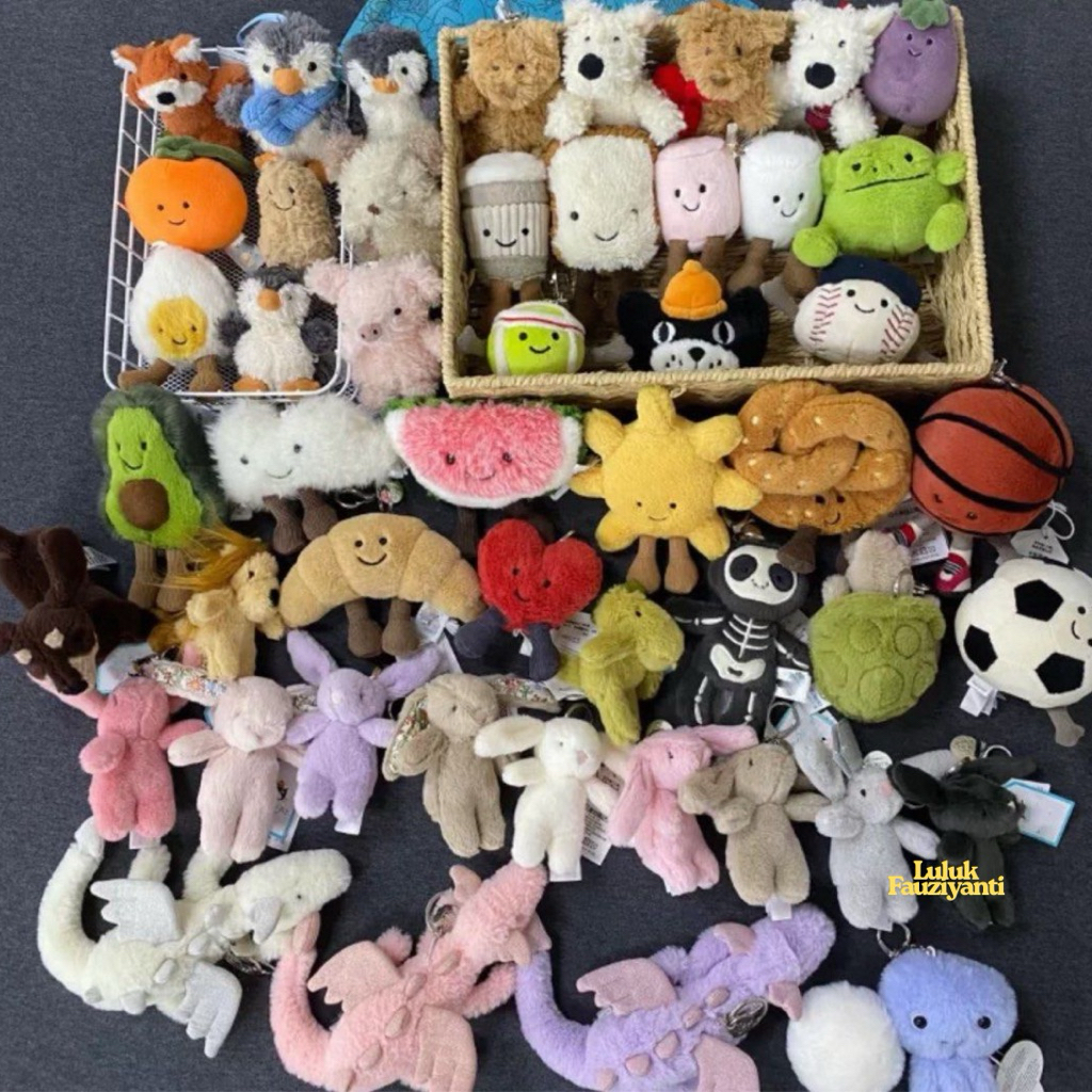 Jellycat Bag Charm (NEW)