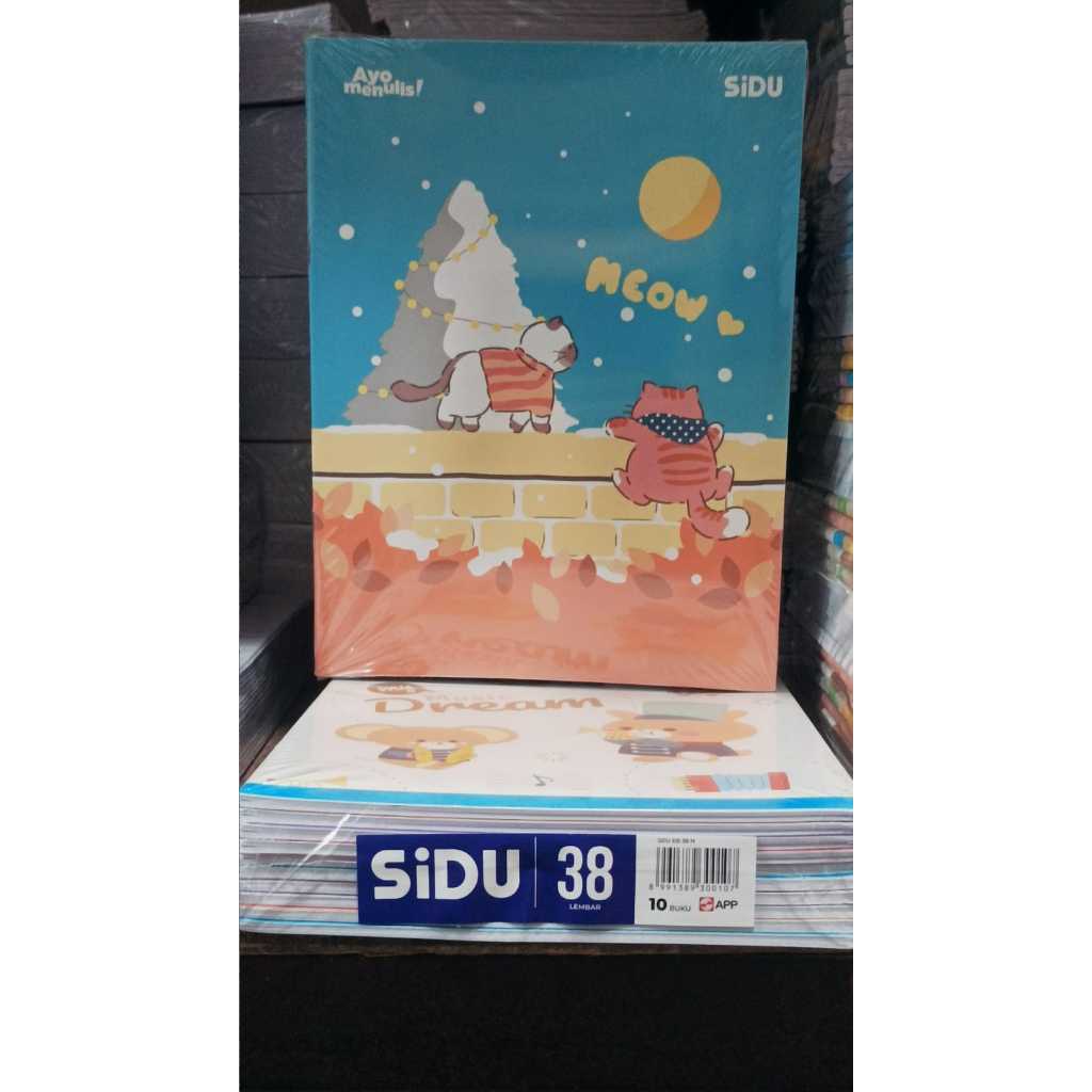 

BUKU TULIS MEREK SIDU 38 LEMBAR