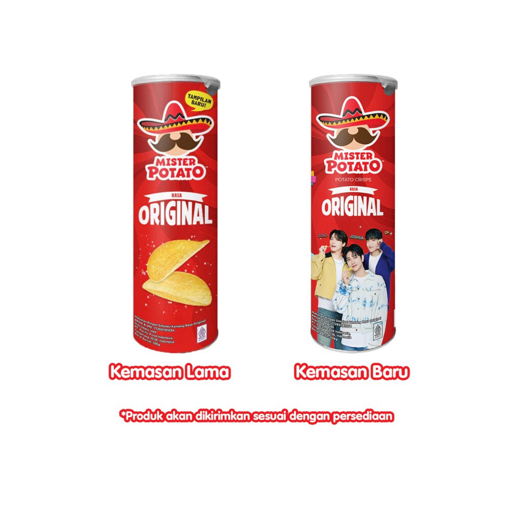 

MR.POTATO KERIPIK KENTANG 106G