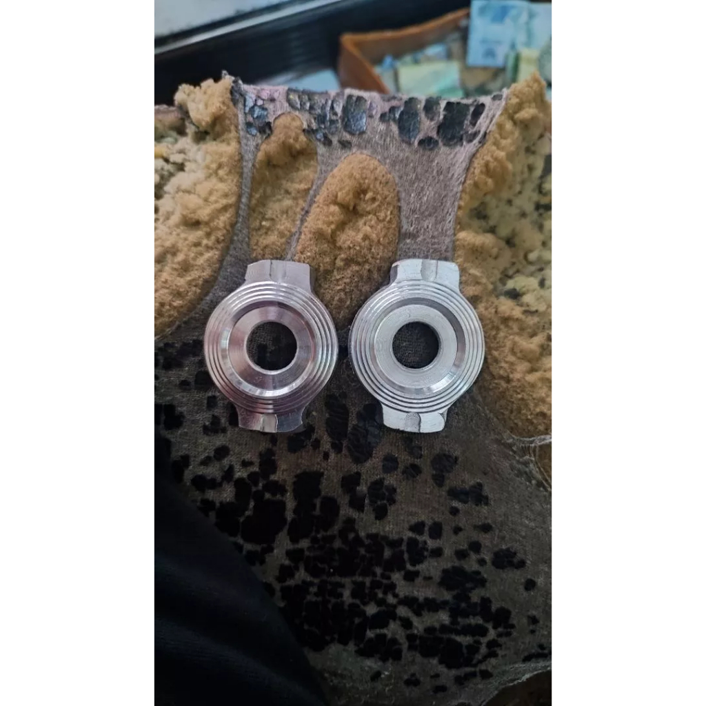 Plat Samping Arm Kaze CNC Setelan Arm Asli Alumunium Kuat PNP Herex Rangka Besi