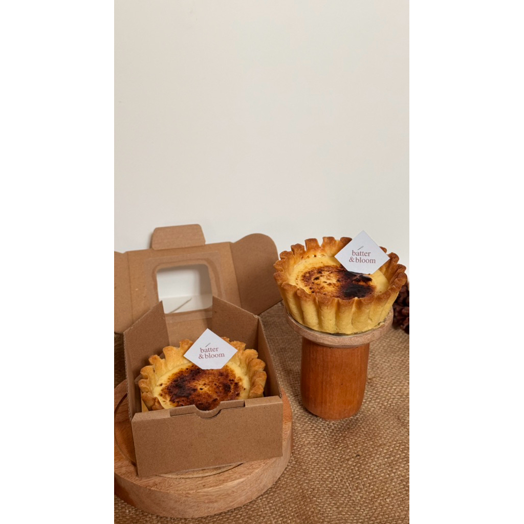 

[PREORDER] Mini burnt cheese tart melted cheesecake premium