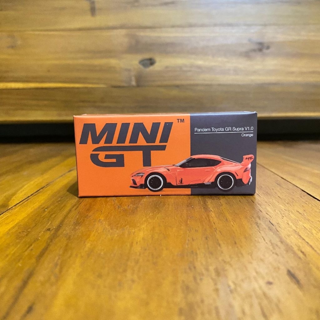 Mini Gt 294 Pandem Toyota GR Supra V1.0 Turuncu | orange