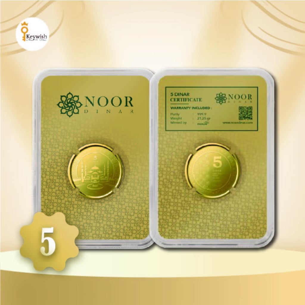 EMAS NOOR DINAR - 5 DINAR