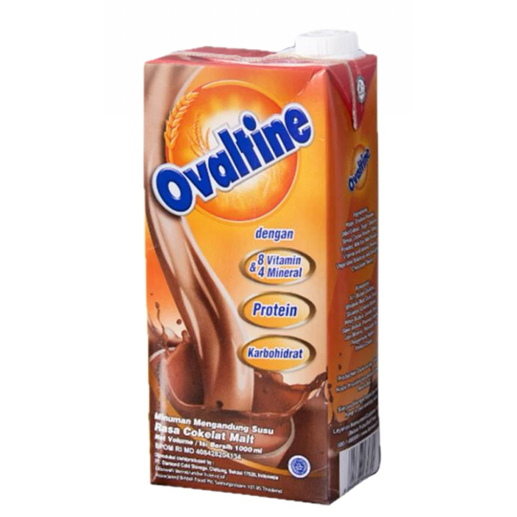 

OVALTINE 1 liter UHT Cokelat