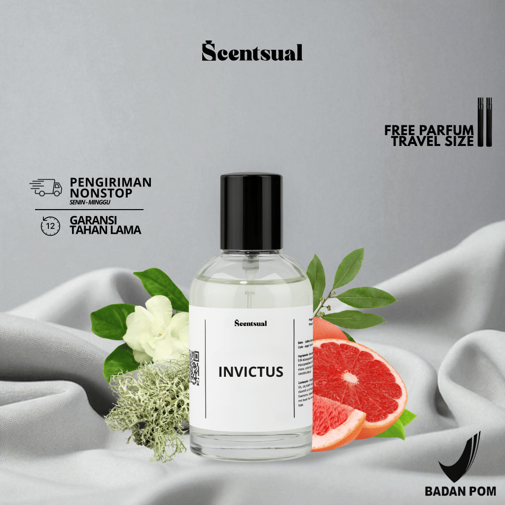 SCENTSUAL PCRBN INVICTUS  Parfum EDP - PLATINUM 30/50 ml