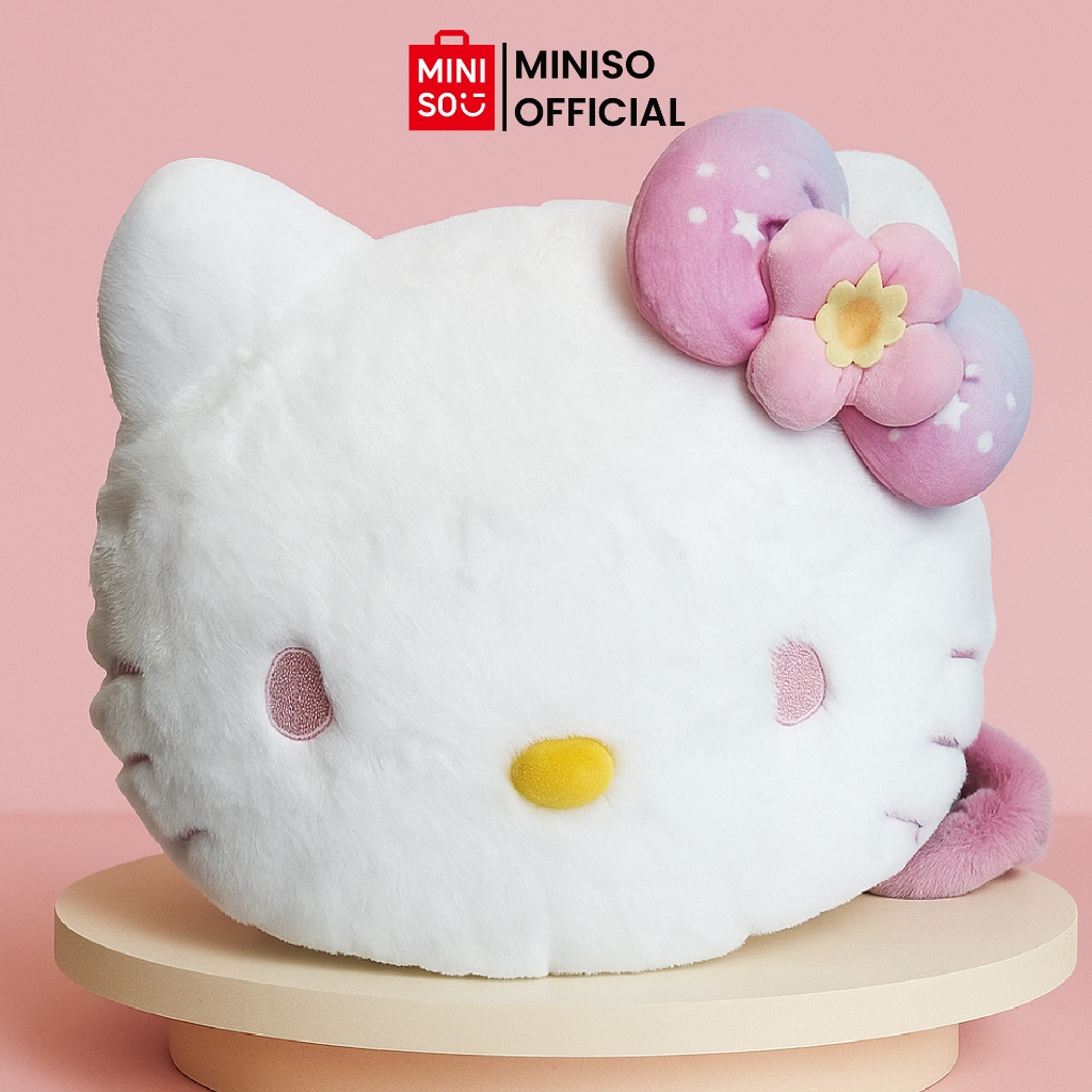 Miniso x Sanrio Flower Language Plush Crossbody Bag Tas Lucu Karakter Sanrio