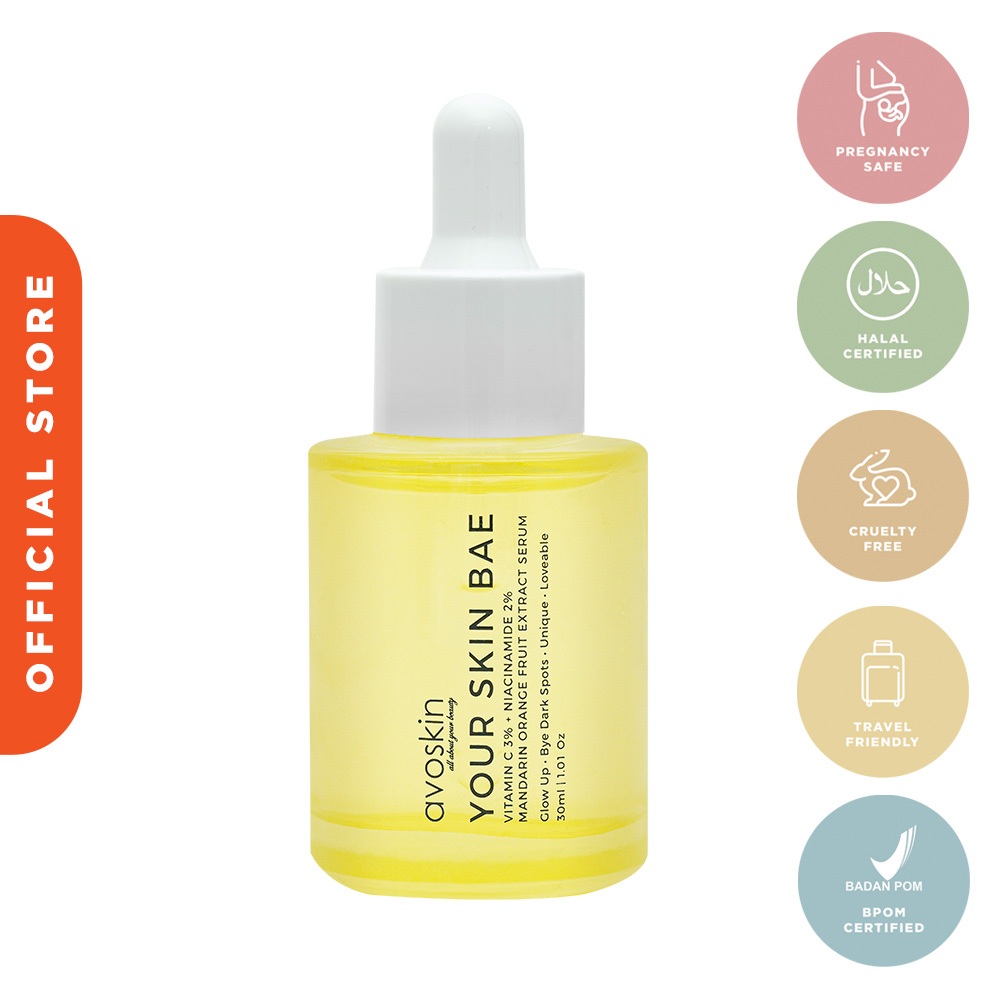 MSBB - Avoskin Your Skin Bae Vitamin C 3% + Niacinamide 2% + Mandarin Orange Fruit Extract