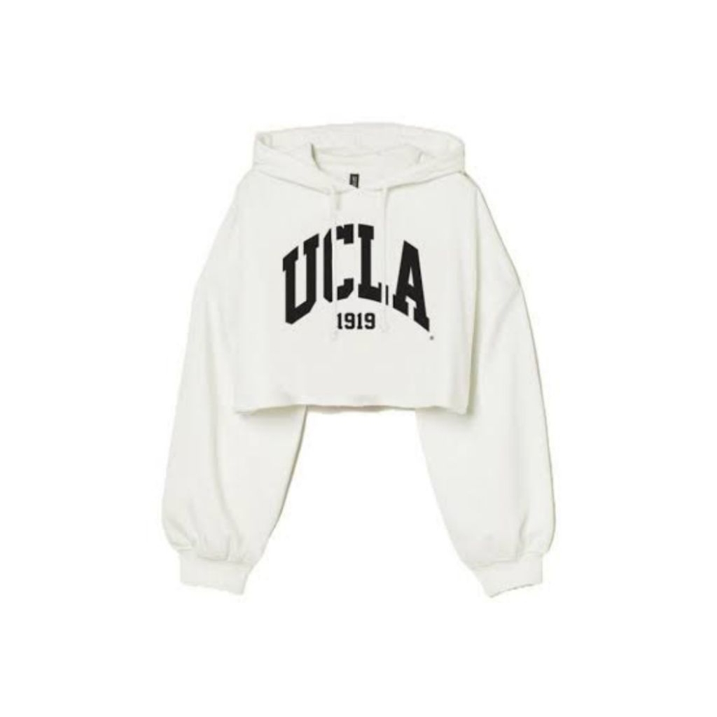 SWEATER HOODIE CROP UCLA HNM