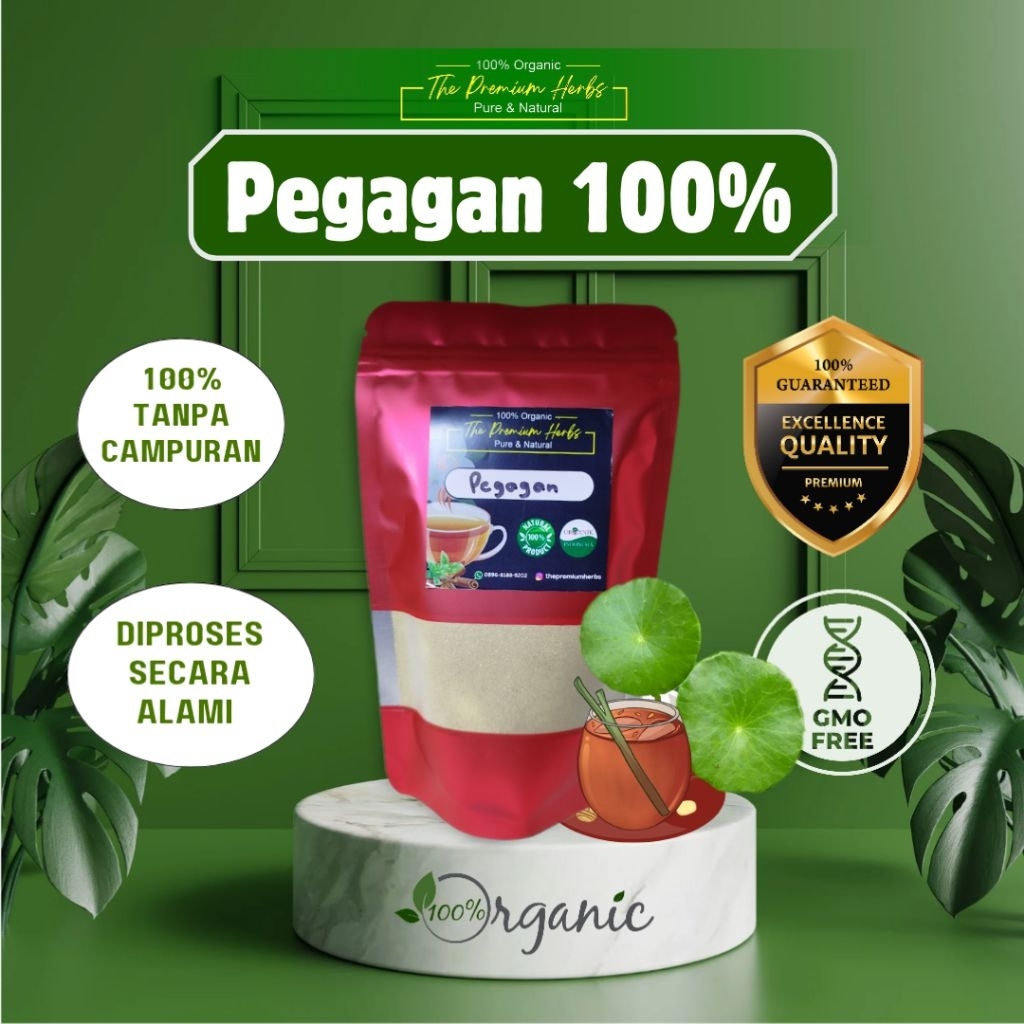

Peningkat Daya Ingat! Pegagan Bubuk Organik 100% murni 100gr