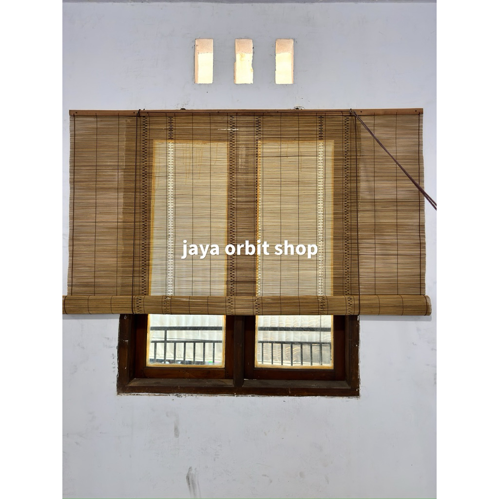 tirai bambu lidi 2m x 2m | krey lidi | krei lidi | gorden lidi | krei bambu lidi | bambu lidi | tira