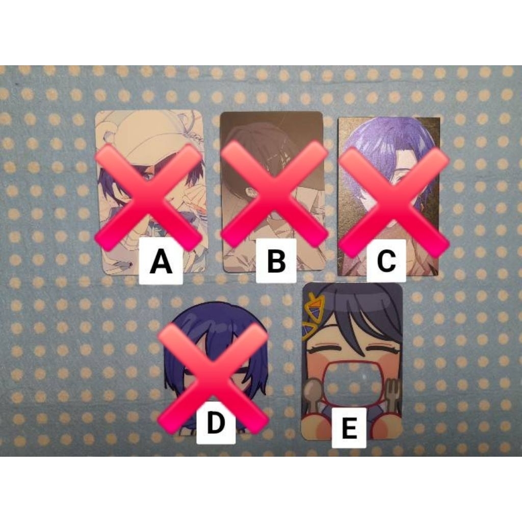 Fanmerch photocard Project Sekai Ichika