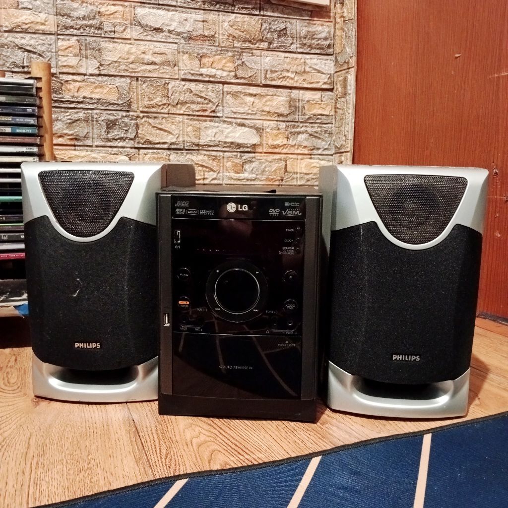CD, Kaset, Big Compo LG Fungsi Normal Siap Pakai