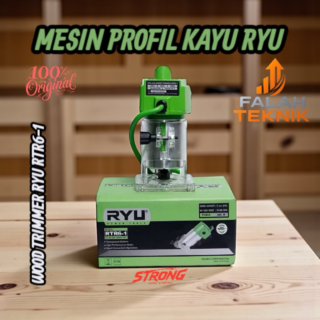 Ryu mesin router/ mesin profil kayu RTR 6-1