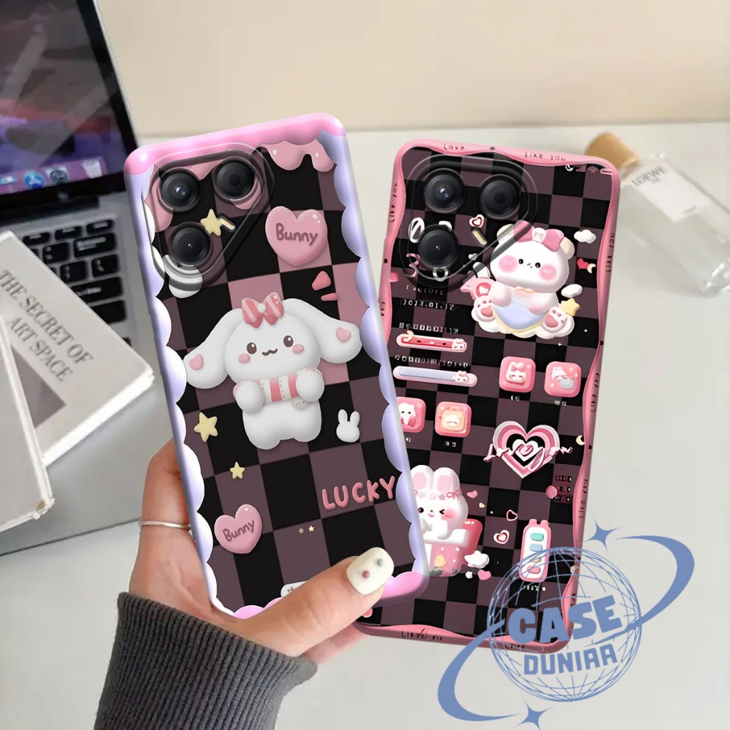 Case Kartun lucu Untuk semua type hp Tecno 7 Spark 10 Pro Spark 30C Spark GO 1 Pova 6 Pova Neo 3 ter