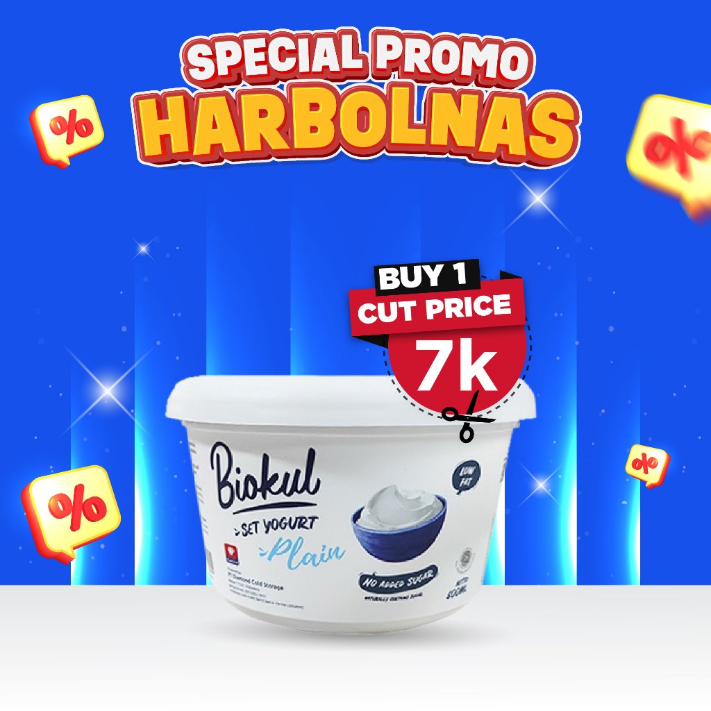 

HEMAT 7K BIOKUL SET YOGURT 500 ML