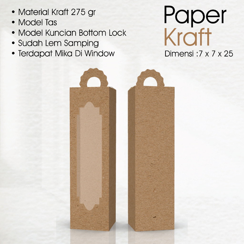 

Box Souvenir Craft Uk. 7 x 7 x 25 cm