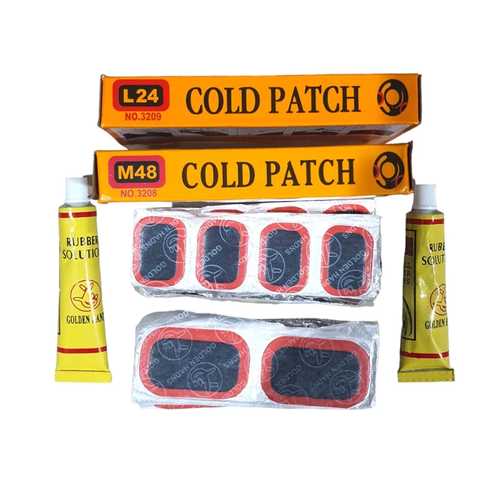 Fressjago Stiker Sticker Lem Tambal Ban Karet Dalam Sepeda Motor Strong Tire Tube Cold Patch