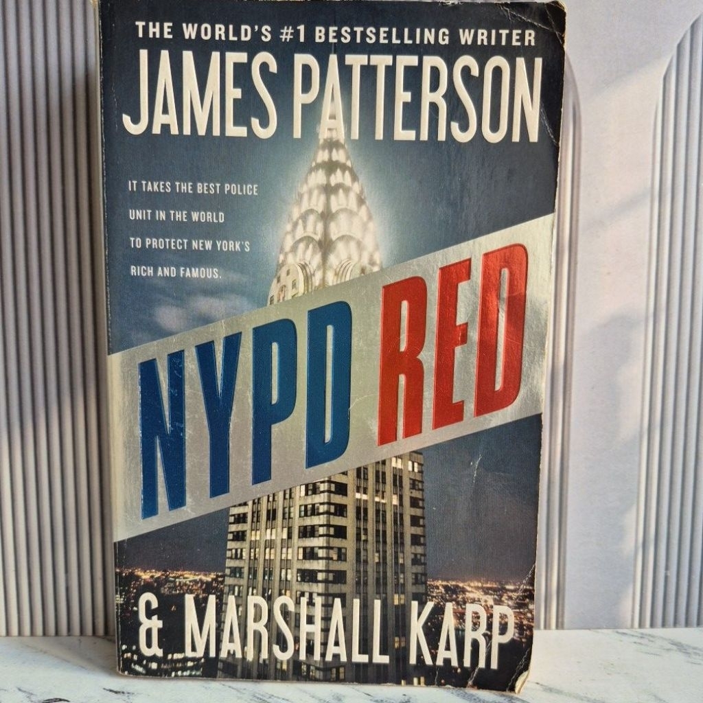 Novel Import NYPD RED by James Patterson and Marshall Karp Second Original