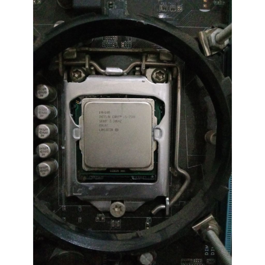 Mobo Asus P8H61+Proci