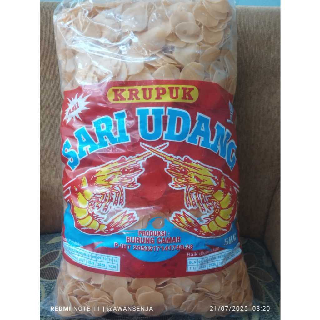 

5kg KERUPUK MENTAH/KERUPUK UDANG