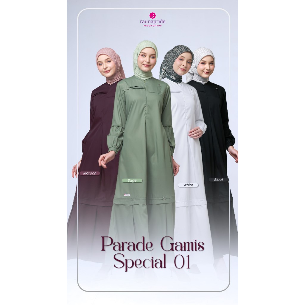 TERMURAH RAUNAPRIDE PARADE GAMIS SPESIAL 01 COCOK UNTUK OUTFIT LEBARAN KONDANGAN & DAILY