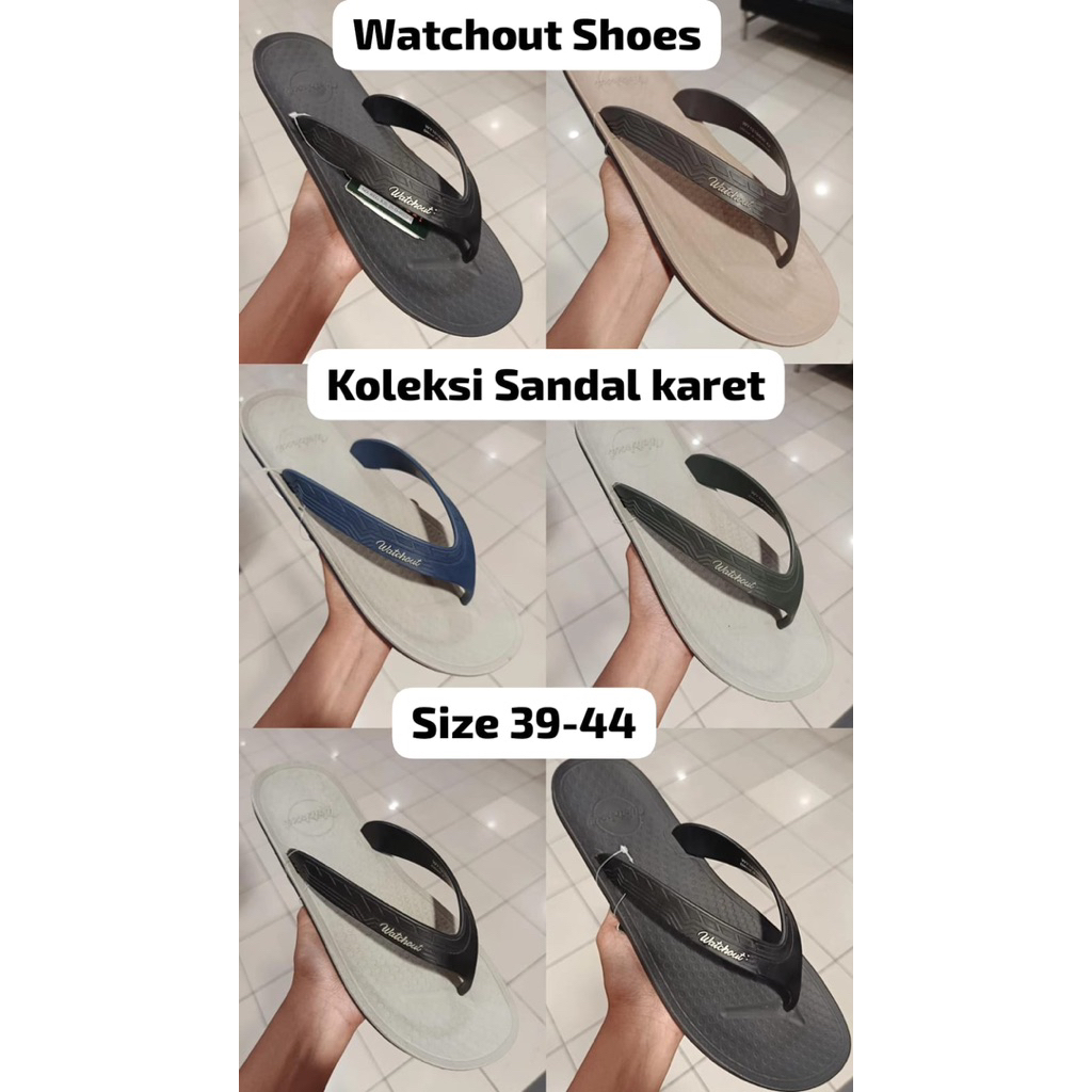Sandal pria watchout original mall | Watchout Sandal Pria - WY1016606