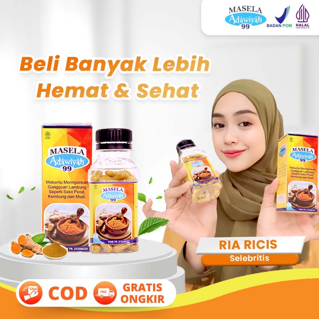 

F_daybose - Adawiyah99 Masela Herbal Obat Perut Buncit Kembung & Mual Lambung