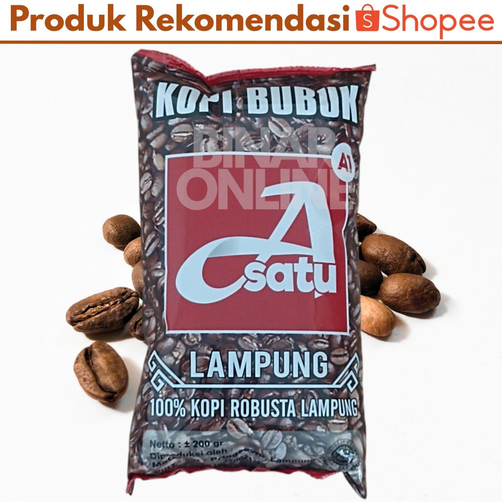 

Kopi A1 Lampung Kopi Bubuk A Satu Robusta Asli Original Kemasan 200 gram Promo Free Ongkir